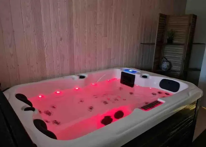 Maison*piscine Chauffee*spa * Saint-Martial-de-Nabirat